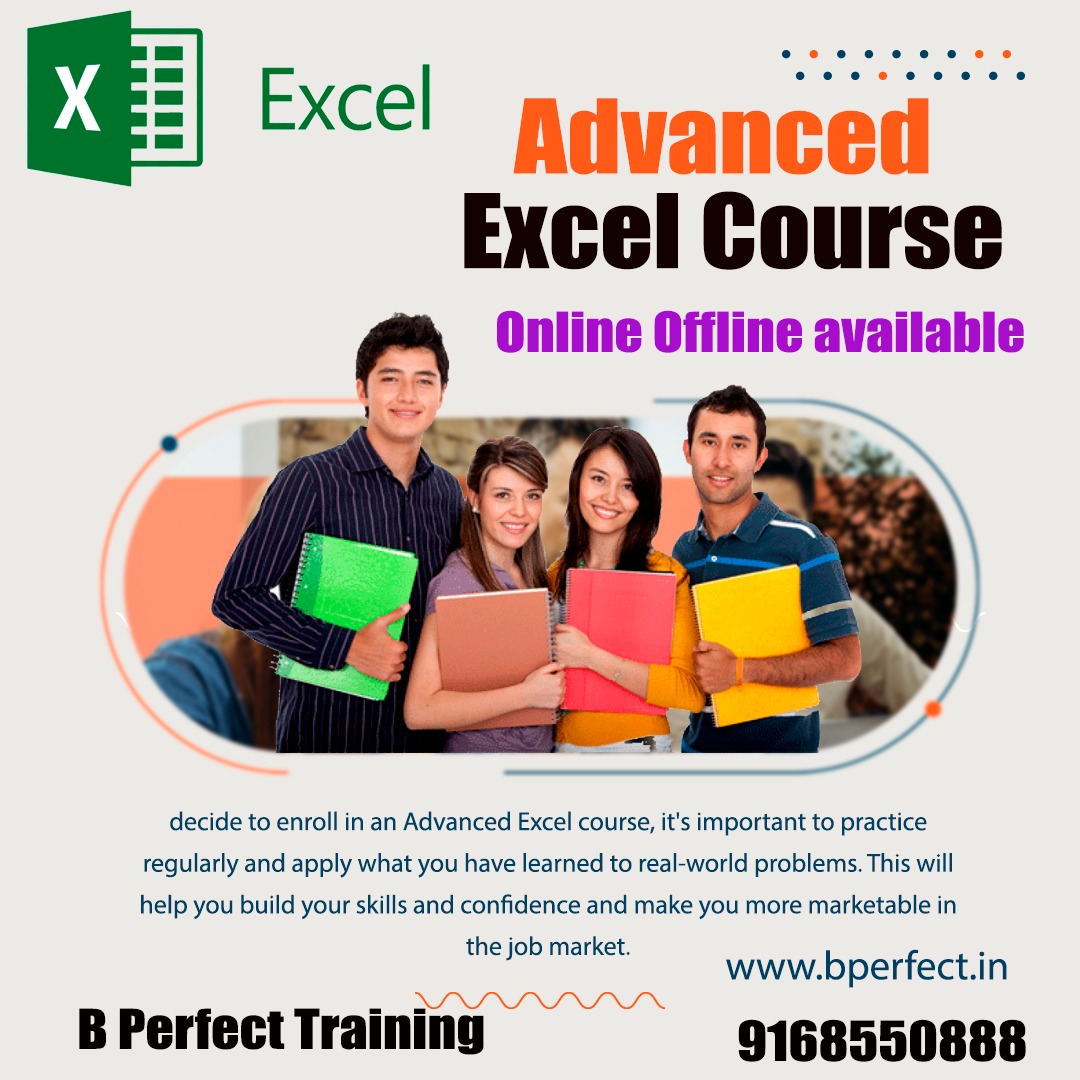 Master Advanced Excel At A Top Institute Excel Course For Professionals